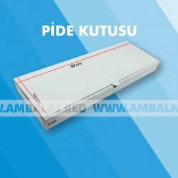 Baskısız Pide Kutusu 50 Adet
