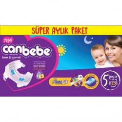 Canbebe Bebek Bezi | 5 Beden | 120 Adet